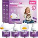 Cat Calming Diffuser Dual Diffuser Kit with 2 x 30-Day Refills, Premium Cat Pheromones Calming Diffuser for Stress, Anxiety, Aggression & Pee Spraying Relief (Purple, 2 Count (Pack of 1))