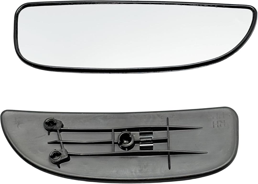 Lower Tow Passenger Mirror Heated Compatible with Ford E150 E250 E350 E450 Econoline Van F250 F350 F450 Super Duty (Passenger Right Side Lower Tow Mirror)