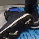 Apakowa Kid's Boys Girls Winter Snow Boots (Toddler/Little Kid) (Blue2)