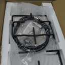 Llamaviva Gas Stove 12 Inch, Propane Cooktop 2 Burner, Portable Gas Cooktop Stainless Steel, Dual Fuel LPG/NG Convertible with Thermocouple Safety Protection for Kitchen, RV, Camping, Outdoor