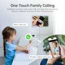 SYMYNELEC 5GHz Security Camera Indoor: 2K Baby Monitor with Phone App - Pet Camera with Speaker for Dog/Cat Owners - AI Motion Detection One-Touch Call Auto Tracking IR Night Vision TF/Cloud Storage