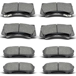 evkingauto Front Rear Brake Pads Set For Toyota Land Cruiser 2008-2011 2013-2019,For Toyota Sequoia 2008-2019,For Toyota Tundra 2007-2019