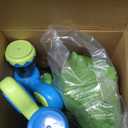 EagleStone Moving Dinosaur Shooting Toys for Kids 5-7, Electronic T-Rex Shoot Target Game with Mist Spray, LED Score, Roar & Light, 3-Pair Dino Target, Birthday Gifts for 5 6 7 8 9 Year Old Boys Girls