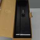 Jssmst Locking Large Metal Cash Box with Money Tray, Money Box with Combination Lock, Black