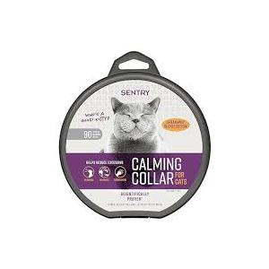 Sentry Calming Collar for Cats, Long-Lasting Pheromone Collar Helps Calm Cats for 30 Days, Reduces Stress, Anxiety, Loud Noises and Separation, 1 Count (Purple)