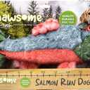 1pk Assorted Plush Durable Salmon Toy