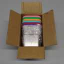 6Pack Stainless Steel Snack Containers for Kids, 6oz Easy Open Sauce Leak Proof Small Food Storage Container with Silicone Lids, Stackable Metal Toddler Lunch Box for Daycare, School and Travel