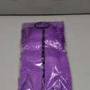 DEEKA 16 PCS Purple Collegiate Style Cheer Bows for Girls Teens Softball Cheerleader Sports - Handmade Bows with Long Tail (5.5 x 9 Inch(Pack of 16))