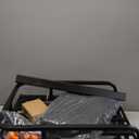 MeeFar Hitch Mount Cargo Carrier Basket 53" x19" x 5"+Waterproof Cargo Bag (51" x17"x 18"), Hauling Weight Capacity of 500 Lbs fit on 2 Inch Receiver with Hitch Stabilizer,Net and Straps