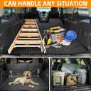 Cargo Mat Compatible with 2021-2025 Chevy Suburban/GMC Yukon XL Cargo Liner Backrest Liner Seatback Protector for Chevrolet Suburban/GMC Yukon XL Accessories(21-25 Suburban/Yukon XL)
