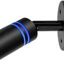 THALASSA Black RV Reading Light with USB-C Charger and USB Port, Dimmable Warm White Camper Van Bedside Lamp with Blue Night Light Mode for Motorhome, Camper, Truck, Marine