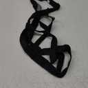 Dog Pulling Harness (L, Black) X Back Mushing Husky Harness for Sled Exercise, Pet Sledding, Bikejoring, Skijoring, Running, Canicross Scootering, for Average Sized Dog About 45-50LBS