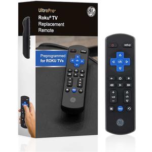 GE Roku TV Remote Replacement Only for ROKU TV and TCL/ONN/Hisense/Sharp/Element/Westinghouse/Philips Replacement Remote 66814