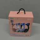 MIDOLA Kids Headphones Bluetooth 5.4 Wireless Volume Limited 85/94dB Hearing Protection Over Ear,68 Hours Playtime Foldable with Cable Aux Wired Built-in Mic for Toddler Child Travel School Pink