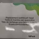Replacement Toothbrush Heads Compatible with Philips Sonicare Replacement Heads, Replacement Brush Head Compatible with Phillips Sonicare 4100 5100 5300 6100 Electric Toothbrush, 16 Pack (Black+white)