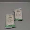 DAILY CONCEPTS Daily Body Scrubber, Soy-Based and Organic Cotton. The Bath Sponge Deeply Cleanses The Skin and Creates A Rich Foamy Lather. The Outer Texture Provides A Gentle Exfoliation - Pack of 2