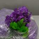 ZEBMOON 24Pack Purple Wisteria Hanging Flowers, 3.44 Ft Fake Hanging Flowers, Artificial Wisteria Garland Vines for Wedding Room Backdrop Outdoor Patio Garden Decoration