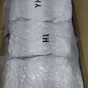 150 PCS Banquet Chair Covers for Wedding Universal Polyester Spandex Chair Cover Stretch Slipcovers for Party Dining Flat-Front Chair (White)