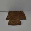 MIULEE Pack of 2 Brown Throw Pillow Covers 18x18 Inch Soft Chenille Pillow Covers for Sofa Living Room Couch Solid Dyed Cases (18" x 18" (Pack of 2), Brown)