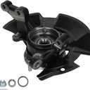 Front Left Steering Knuckle & Wheel Bearing Hub Assembly for 2011-2013 Hyundai Sonata L4 2.4L, w/o Sport Suspension, Driver Side
