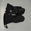 Spyder Womens Insulated Winter Ski Mitten (Small, Black)