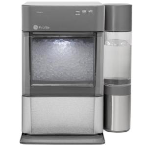 GE® Profile™ Opal™ 14" 24 lb. Stainless Steel Ice Maker