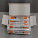 30 Pack U-100 Syringes with Needle, 1ml 30G 5/16" 8mm Syringe, Individually Sealed Packaging
