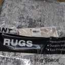 8x10 Area Rugs Living Room: Washable Large Abstract Modern Soft Rug Stain Resistant Indoor Floor Non Slip Accent Carpet for Bedroom Nursery Playroom Office Dining Room Dorm Home House- Black Grey