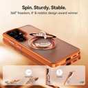 VUM Galaxy S26+ Case, MagSafe, 360 Stand, Shockproof, Camera Guard, Black