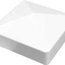 Weatherables 6x6 Post Cap  Weatherproof Premium Outdoor Vinyl Post Cover for Lasting Durability and Easy Installation on Vinyl Decks, Patios, Porches, or Mailbox Posts (External, White)