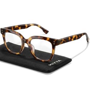 miyya Blue Light Glasses for Women & Men – Oversized UV & Blue Light Blocker Chunky Frames, Stylish Eyewear Accessories