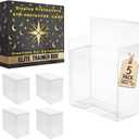 5 Pack ETB Protector Case - Elite Trainer Box Protector - 0.5mm Thick Crystal Clear PET Plastic Stackable Display Case for ETB & Collectibles