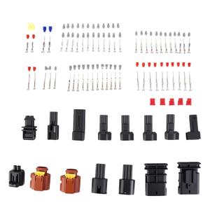 Electrical Harness Plug Kit for 2017-2020 Ford F250 F350 F450 F550 Super Duty 6.7L Powerstroke Diesel, Weatherproof Protective Caps Set (Pins Not Included)