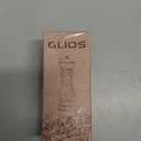 Handmade Decorative Black Pepper Grinder, Refillable Turkish Spice Mill Manual Pepper Mill with Handle, Spice Grinder Metal with Hand Crank 11 cm-4.3 inch, Color: Copper