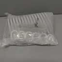 Stripe Cotton Toile Shower Curtain Ticking Stripe Woven Print Curtain Bathroom Decor for Traditional and Contemporary Style Kitchen Bath Home(Black and White,72 x 72 Inches)