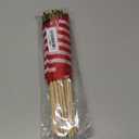 Small American Flags on Stick 5x8 Inch/30 Pack - Mini Ameirican Flags/Handheld American Wooden Stick Flag with Safe Spear Top for July 4th Decoration, Veteran Party, etc.