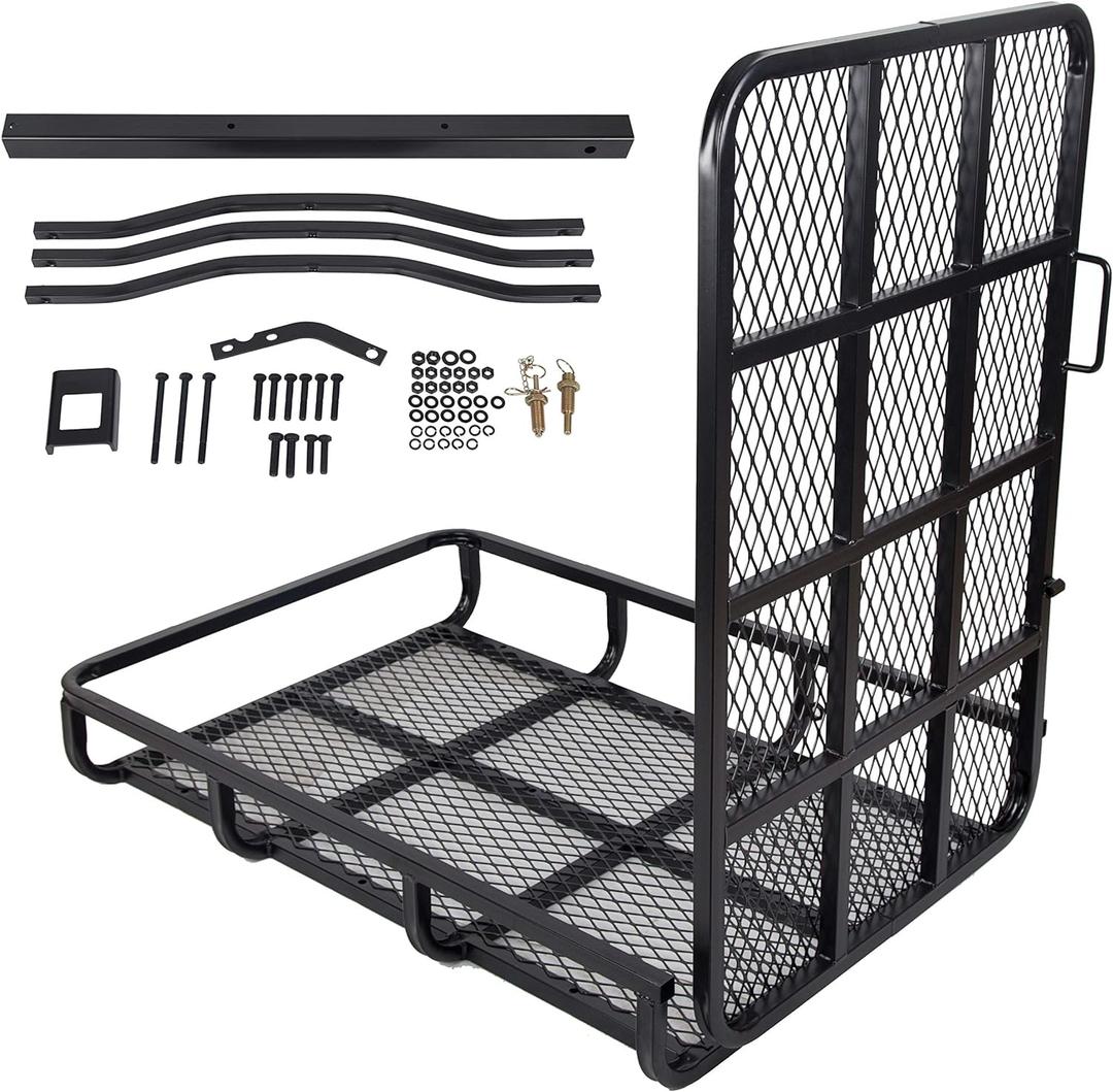 ECOTRIC Hitch Mount Wheelchair Carrier Electric Wheelchair Cargo Mobility Scooter with Hitch & Loading Ramp