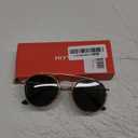 Retro Round Polarized Sunglasses UV400 Double Bridge Circle Sun Glasses PH2227