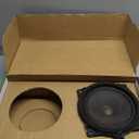 mobiator Midrange Loudspeakers MB-M654 600W Max, 4 Ohms High Efficiency Car Audio Door Speakers for Car or Truck Stereo Sound System-Black (1 Speakers) (MB-M654)