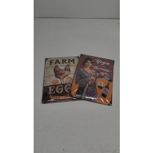Set Iron Sign of 2Pack