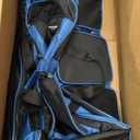 Travelers Club Xpedition 30 Inch Multi-Pocket Upright Rolling Duffel Bag (Rivera Blue)