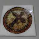 Cross Stained Glass Window Hanging -Cross Suncatcher for Window Doors Home Decoration and Christmas, Mother's Day Father's Day Birthday Gifts for Women, Men, and Mom 7.8x7.8 in