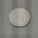 COLLECTIVE HOME - Ceramic Jewelry Tray, Decorative Trinket Dish for Rings Earrings Necklaces Bracelet Watch Keys, Birthday Mother's Day Christmas Gift for Women, 4.75", White Surface (J)