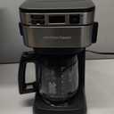 Hamilton Beach 12 Cup Programmable Coffee Maker, FrontFill Drip Coffee Maker