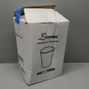 Lamosi 300 Pack Paper Cups 8 oz, Disposable Coffee Cups, Paper Coffee Cups 8 oz, White Hot/Cold Beverage Drinking Cup for Water Juice or Tea, Office Party Home Travel