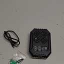 Anti Barking Devices, Dog Bark Deterrent Device 3 Adjustable Modes, Ultrasonic Dog Bark - Rechargeable Long Range 50FT Dogs Barking Control Devices for Indoor Outdoor (Black)