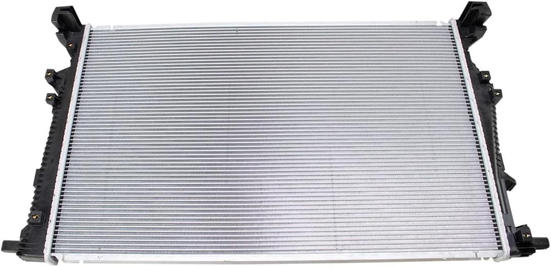 TRQ Radiator Assembly Aluminum Core Compatible with 14-18 Jeep Cherokee CU13401