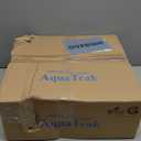 AquaTeak The Original 15.5" Kai Corner Teak Shower Bench with Shelf