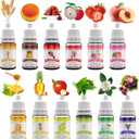 Soap Fragrance Oil - 12 Liquid Soap Scents Set for Bath Bomb Making, Soap Making Supplies, DIY Slime - Concentrated Food Grade Soap Flavoring Bath Bomb Scents for Cosmetic, Crafts - 10ml/0.35oz Each