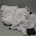 JOYIN 6 Pcs Halloween Decorations Outdoor Ghosts Pathway Lights, 18” White Light Up Cloth Ghost with Yard Stakes for Graveyard Yard Lawn Garden Prop, Party Decor Supplies